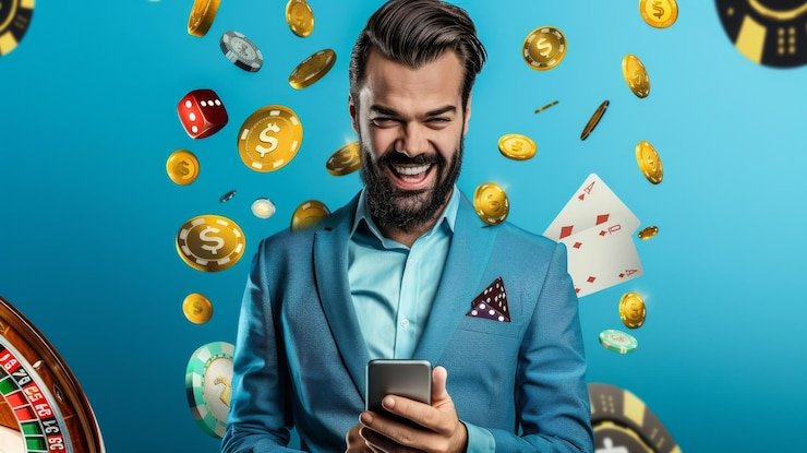 Platform wario menampilkan permainan slot, kasino langsung, dan pasar sportsbook